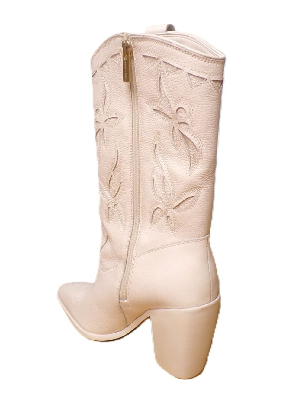 🆕 VINCE CAMUTO Alisah Western Boot 8.5 Off-White - Picture 5 of 9
